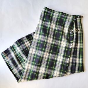 Vintage Scottish Kilt / Maxi Length Wrap Skirt